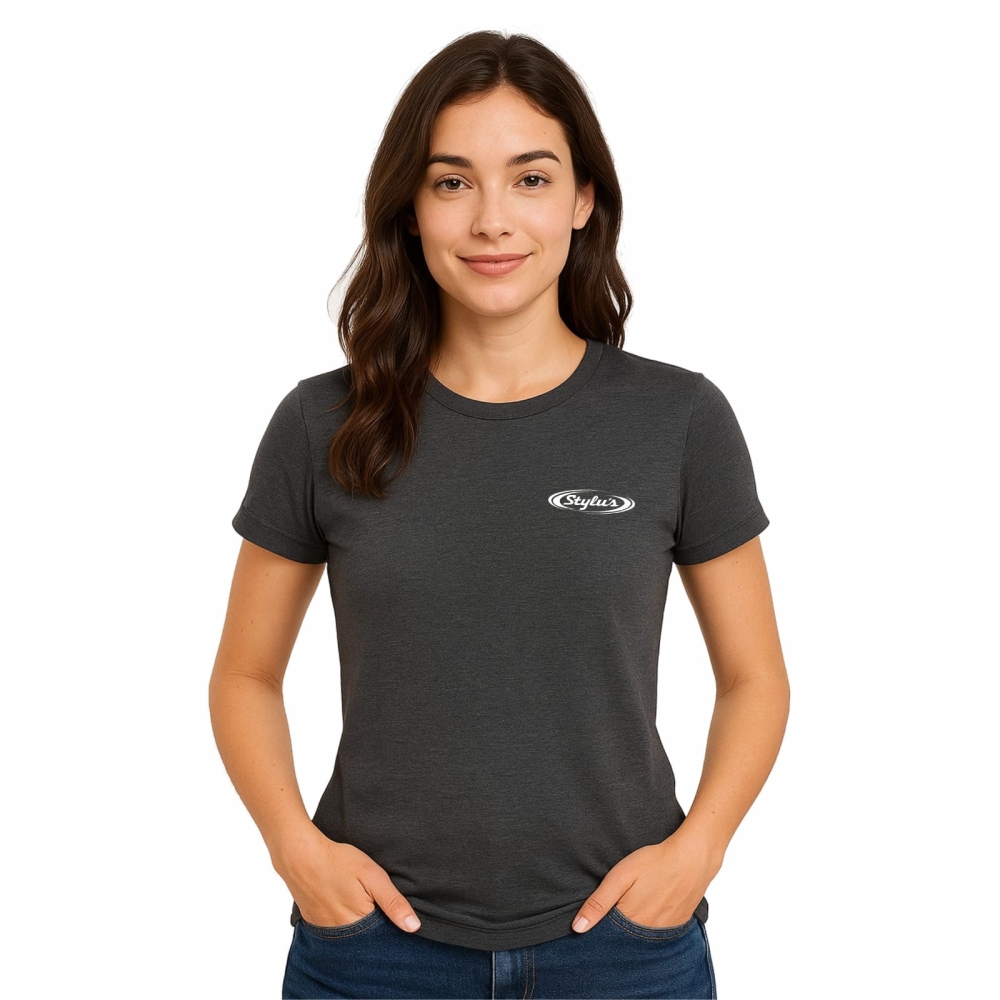 Camiseta de PV feminina manga curta -Ca01 